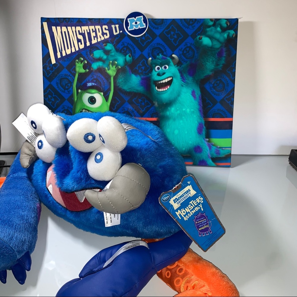 Disney Monsters University Pillow Plush and Frame